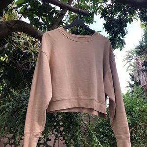 Girlfriend Collective Canyon Crop Sweatshirt